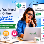 Network Solutions website hosting domain and business tools guide for small businesses